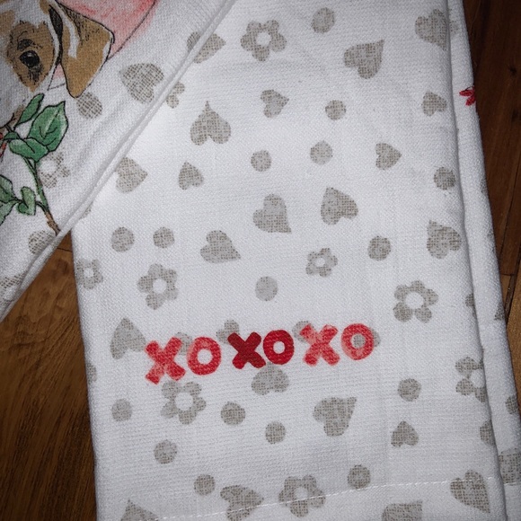 I Wuff You Valentine Kitchen Towel Set - Picture 3 of 3